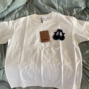 Burberry stitched monogram tee